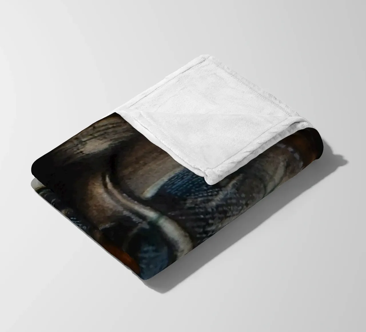 Ritratto di Michel Leiris coperta in pile da Collins Shop