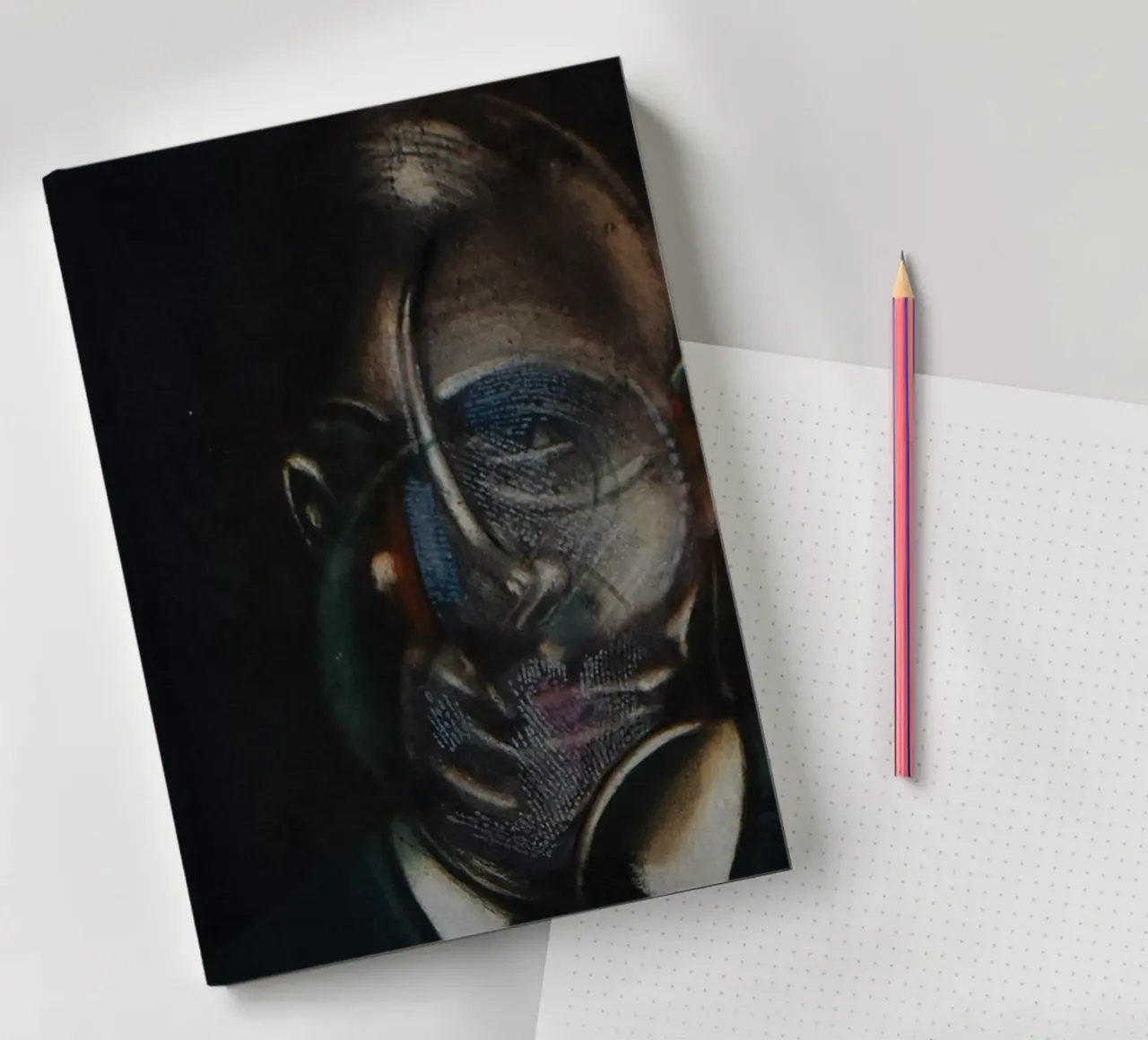 Portrait of Michel Leiris notebook by Collins Shop