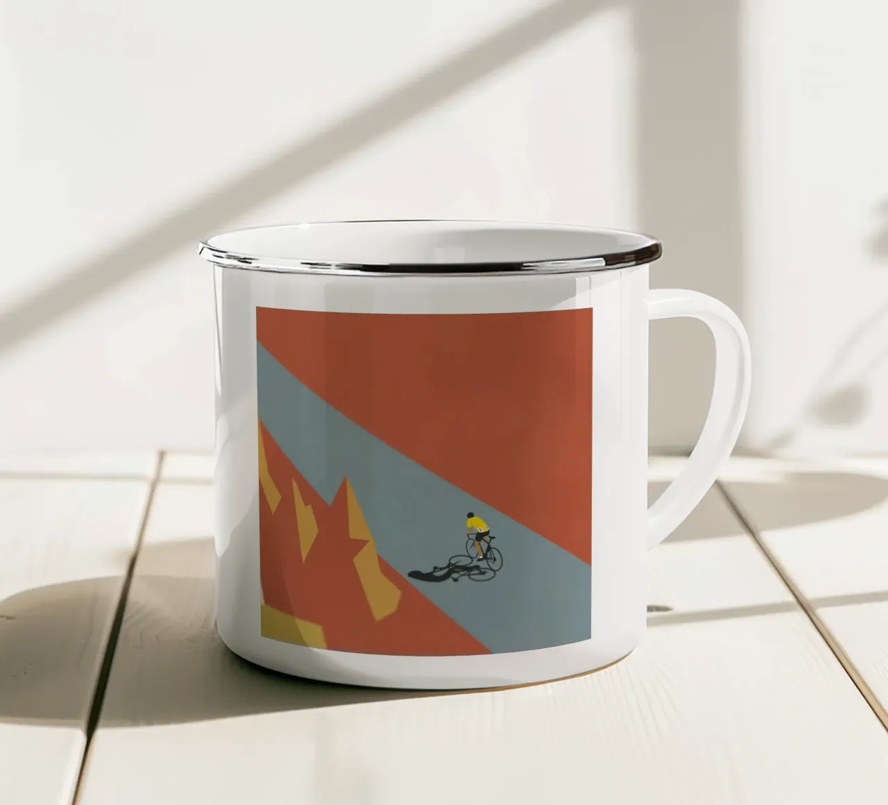 Poster Eddy Merckx 69 Tdf tazza in smalto da Goodshops