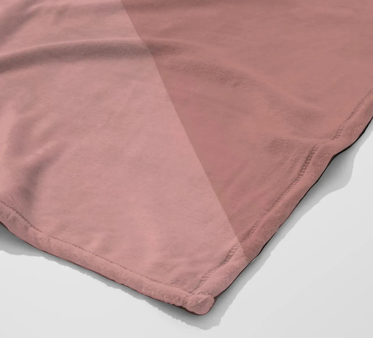Forme geometriche in rosa, bianco e nero coperta in pile da DesignDoodle