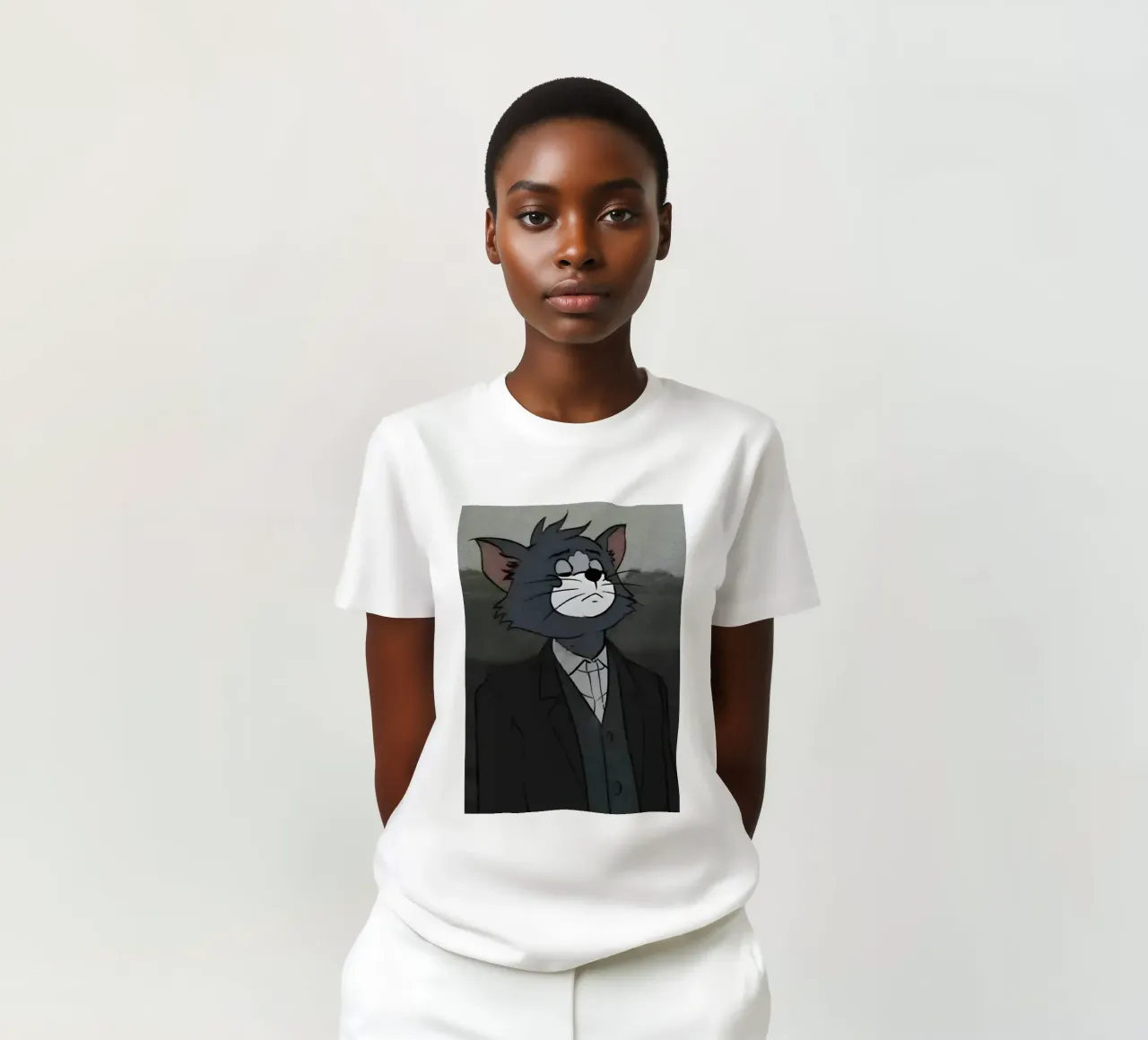 Tim sad expression t-shirt da Low poly art