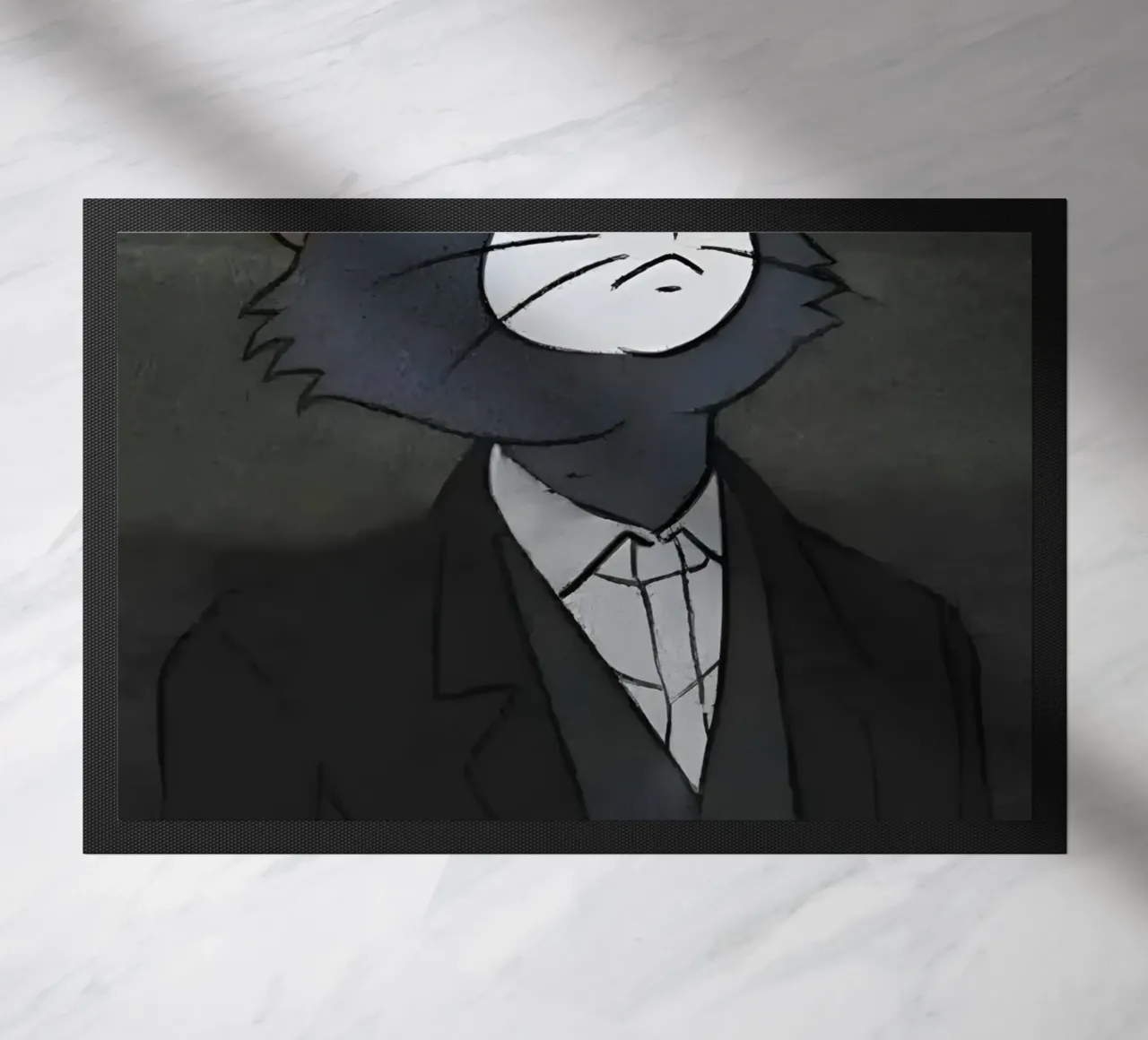 Tim sad expression zerbino da Low poly art