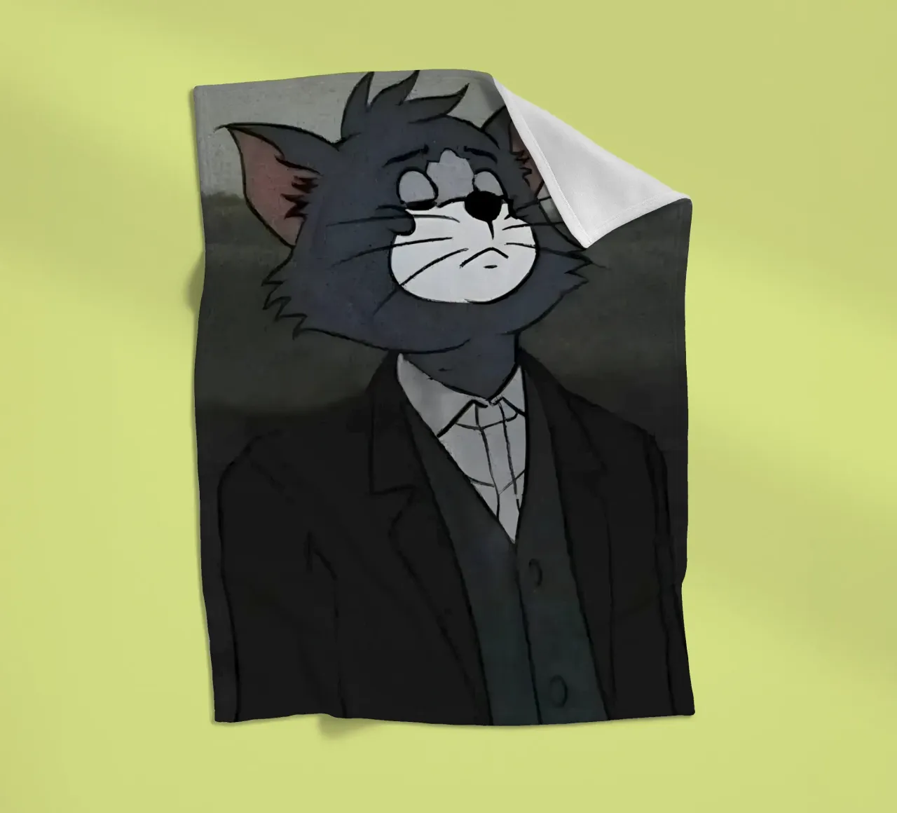 Tim sad expression coperta in pile da Low poly art
