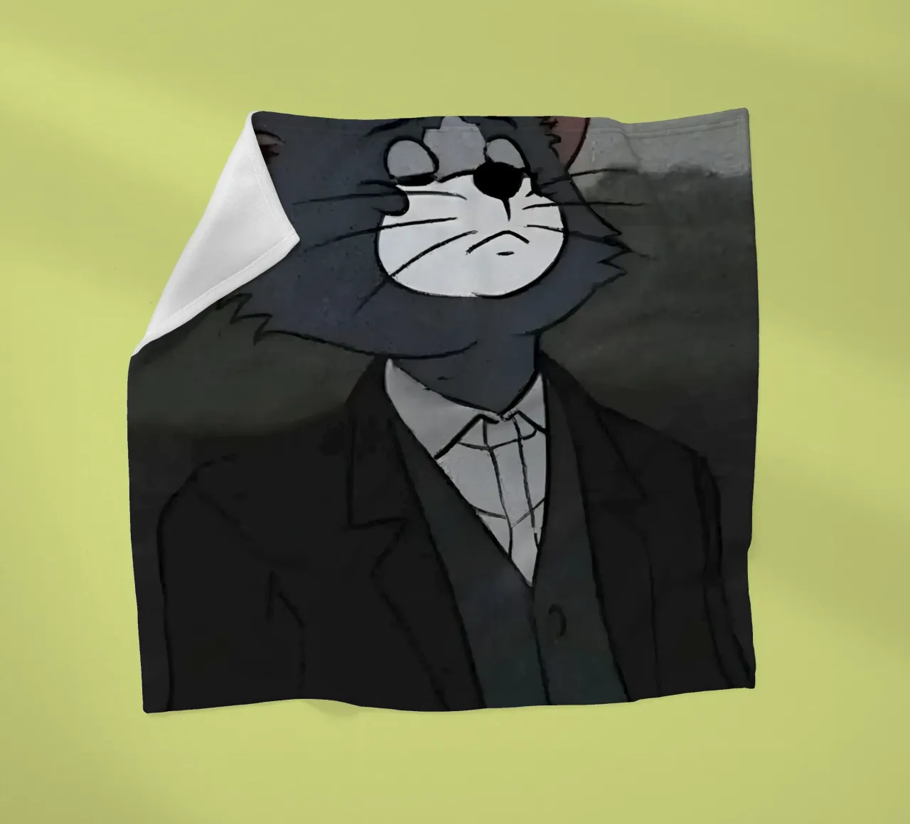 Tim sad expression coperta in pile da Low poly art