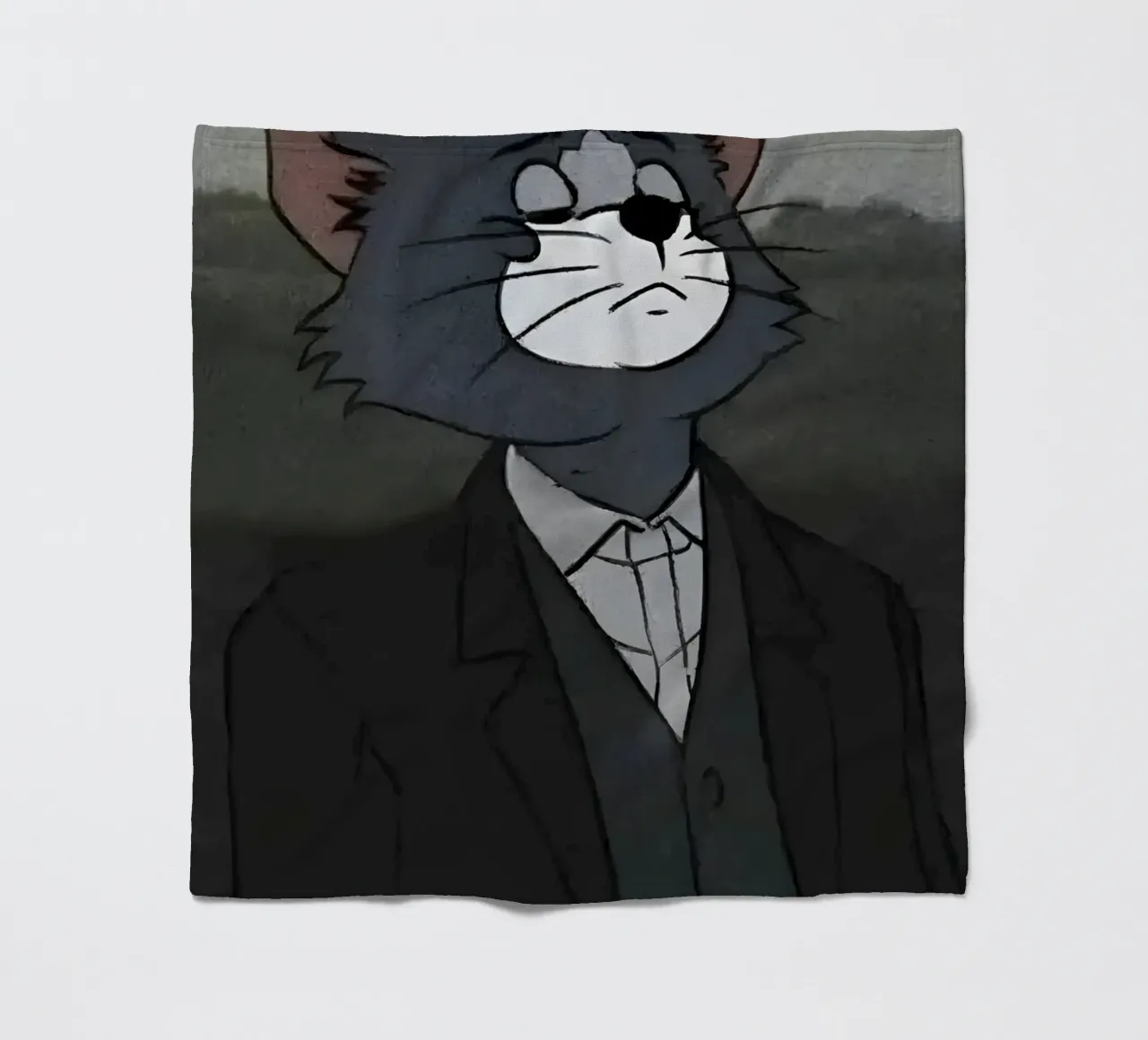 Tim sad expression coperta in pile da Low poly art
