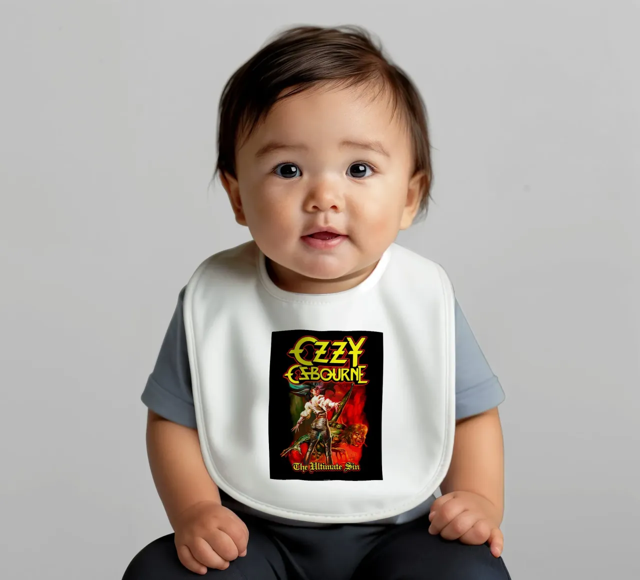 Ozzy Osbourne bavaglino da rock music