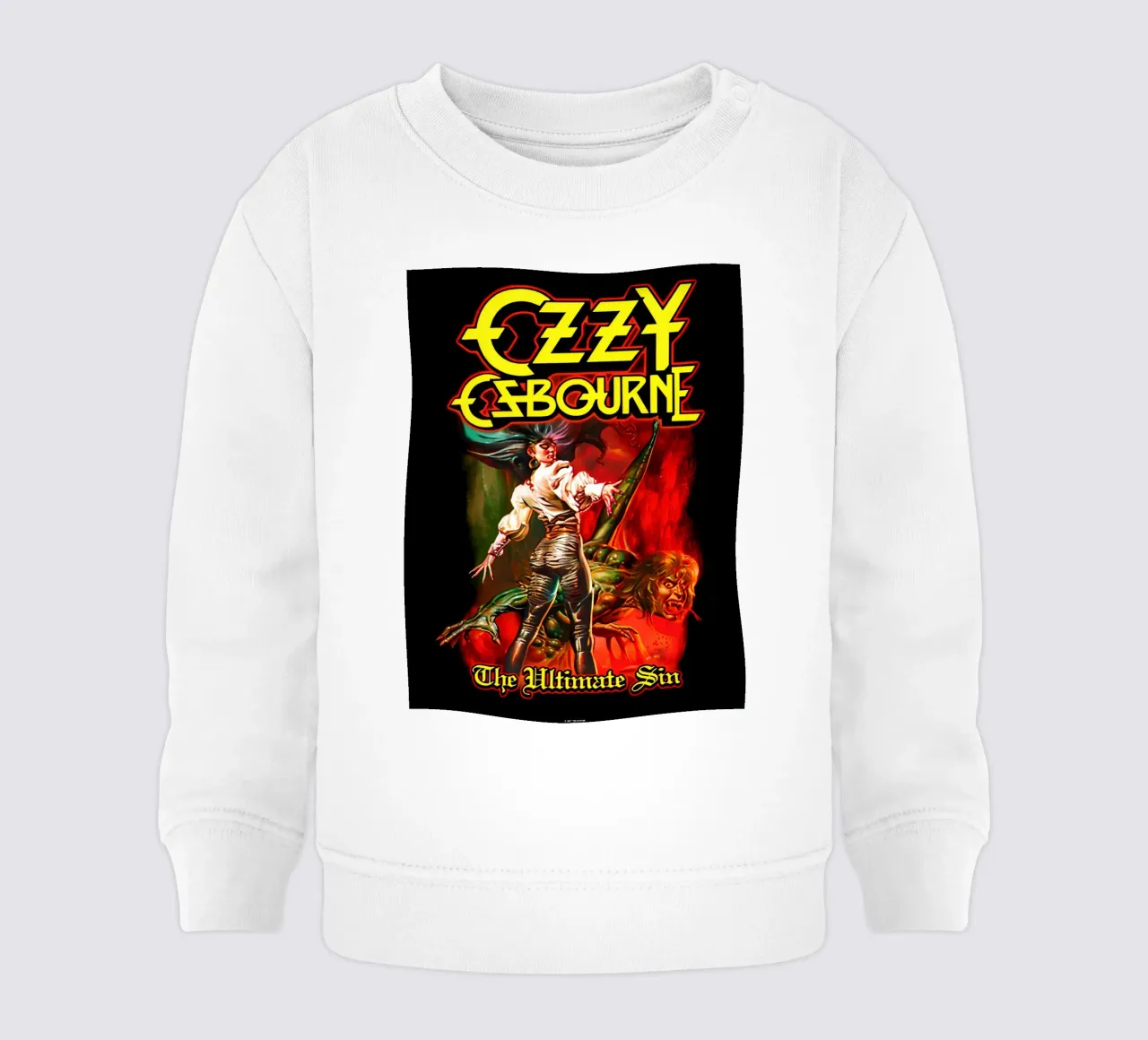 Ozzy Osbourne felpa neonato da rock music