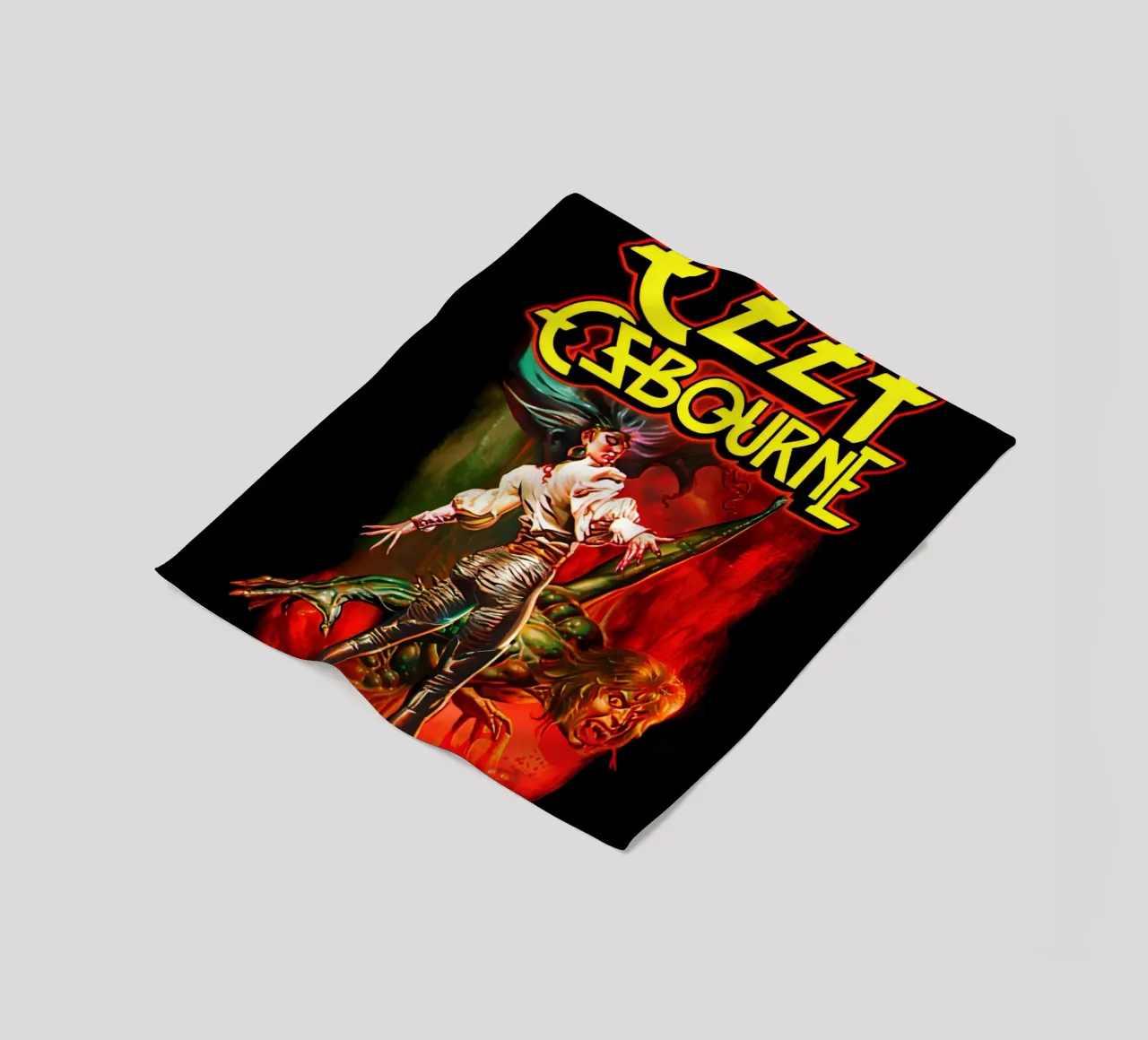 Ozzy Osbourne coperta in pile da rock music
