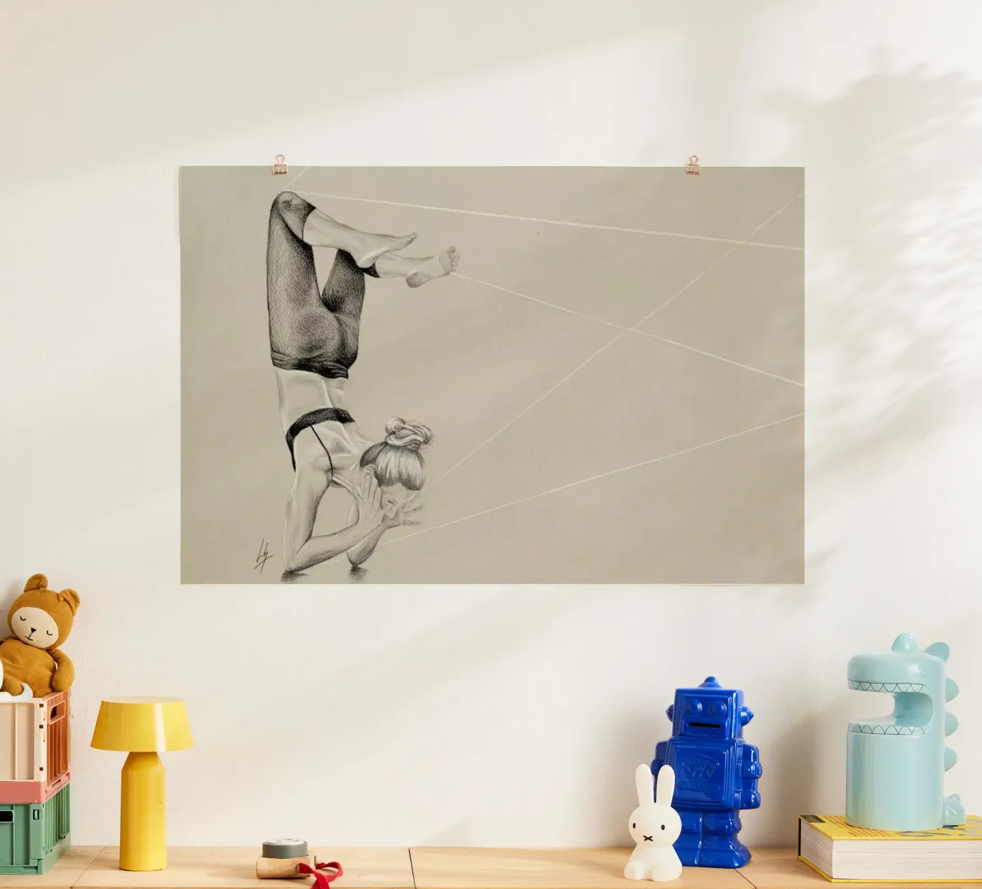 Yoga 2 poster da Libby Watkins
