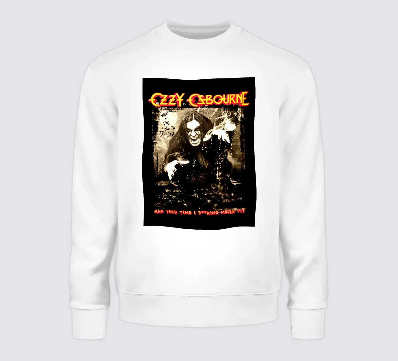 ozzy osbourne felpa da rock music