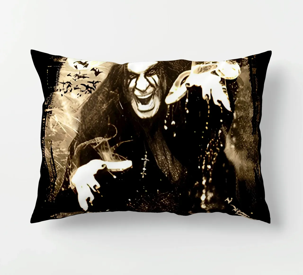 ozzy osbourne cuscino da rock music