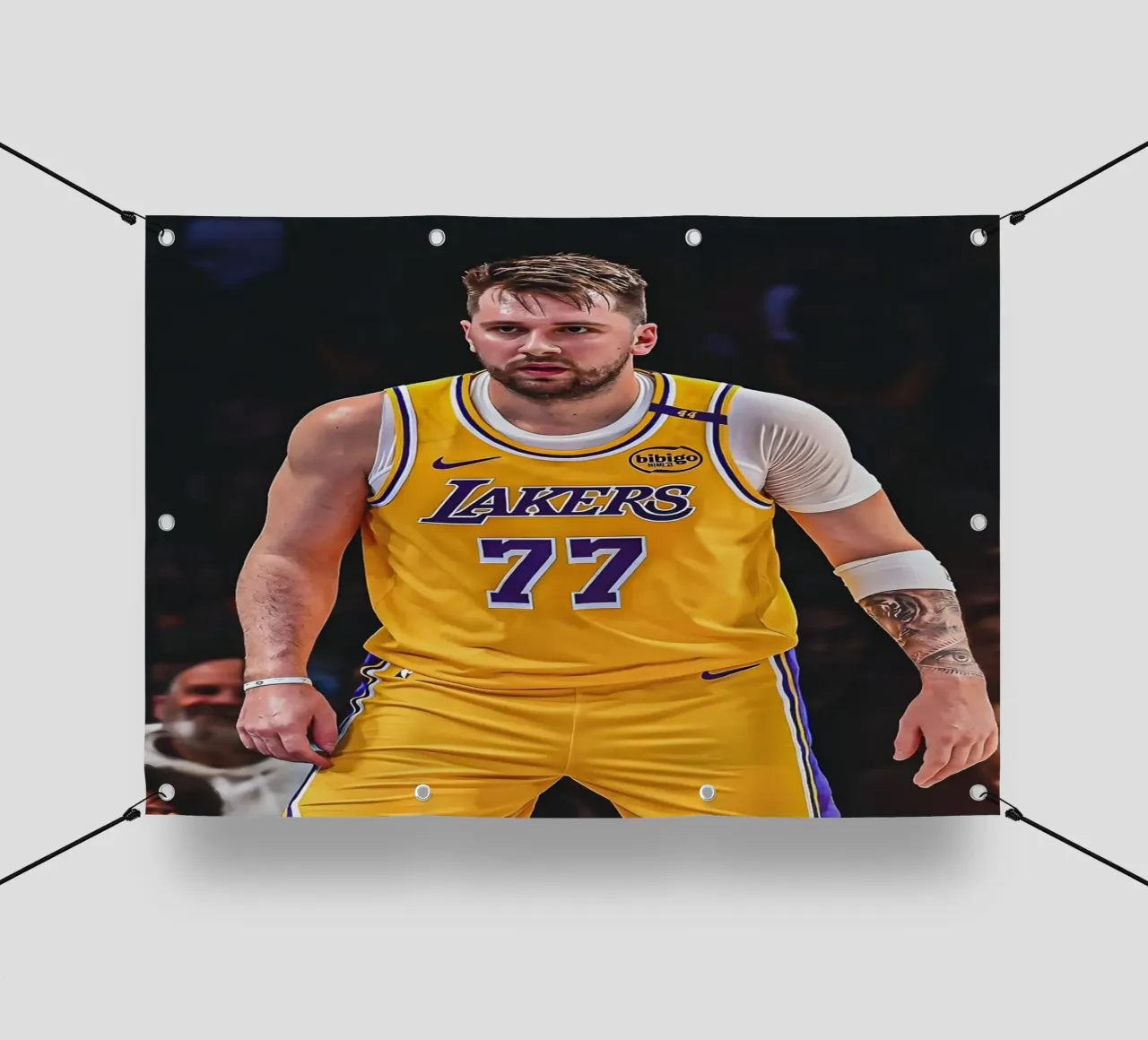 Luka Dončić telo in pvc da Low poly art