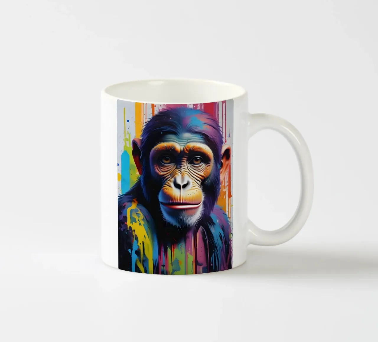 Monkey graffiti art tazza in ceramica da MakArena