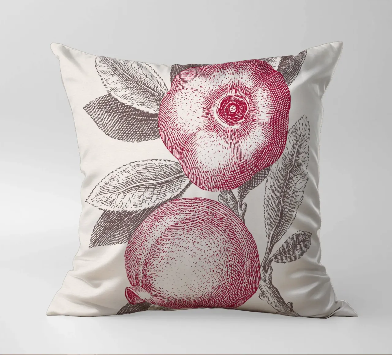 Pomegranate Sketch no. 3 cuscino da apoloprints