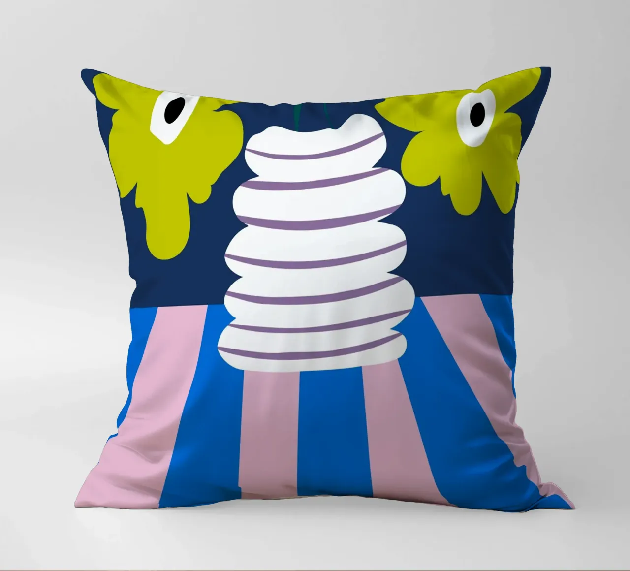 Argilla per l'esplosione dei colori cuscino da Miho Art Studio
