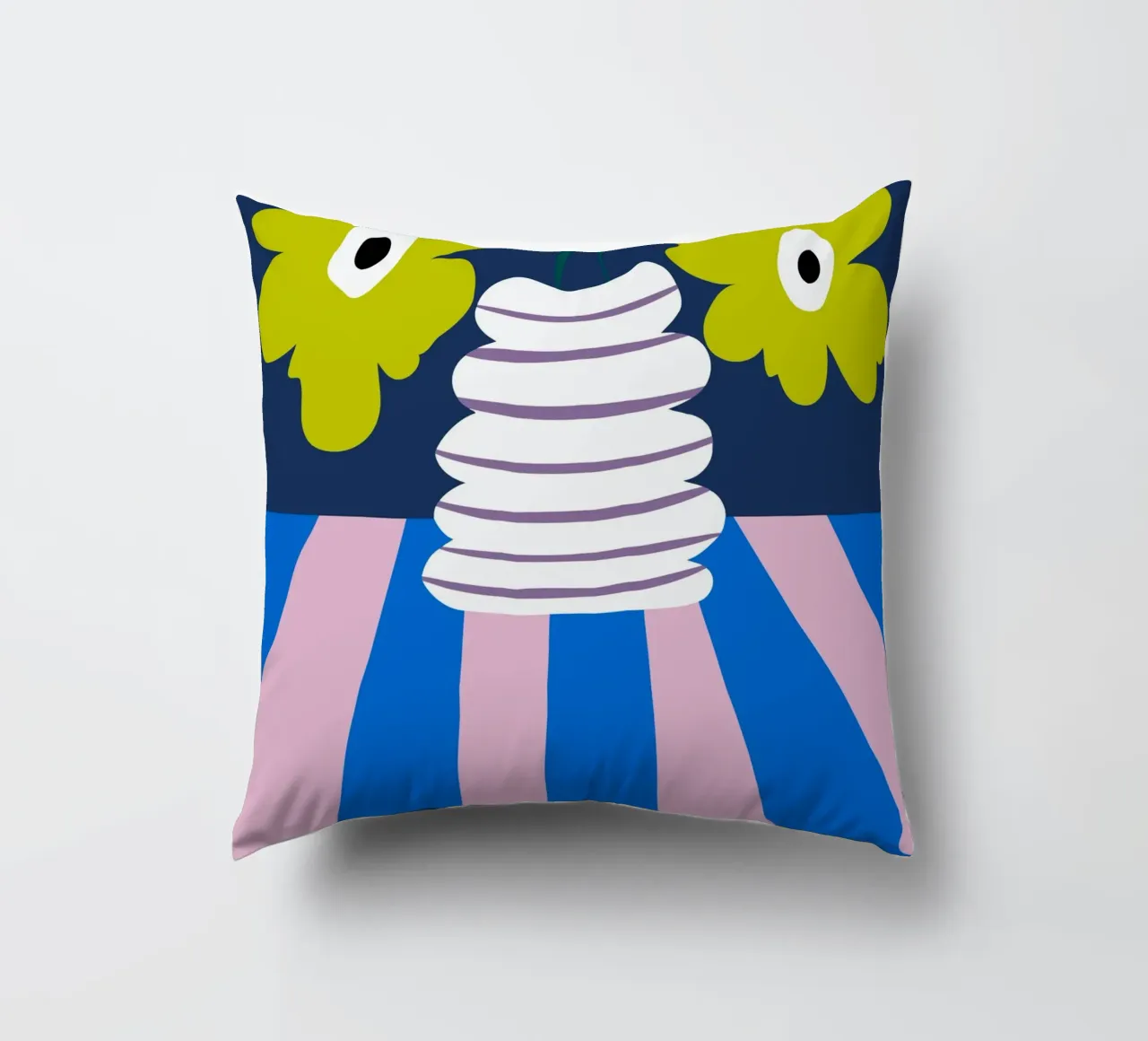 Argilla per l'esplosione dei colori cuscino da Miho Art Studio