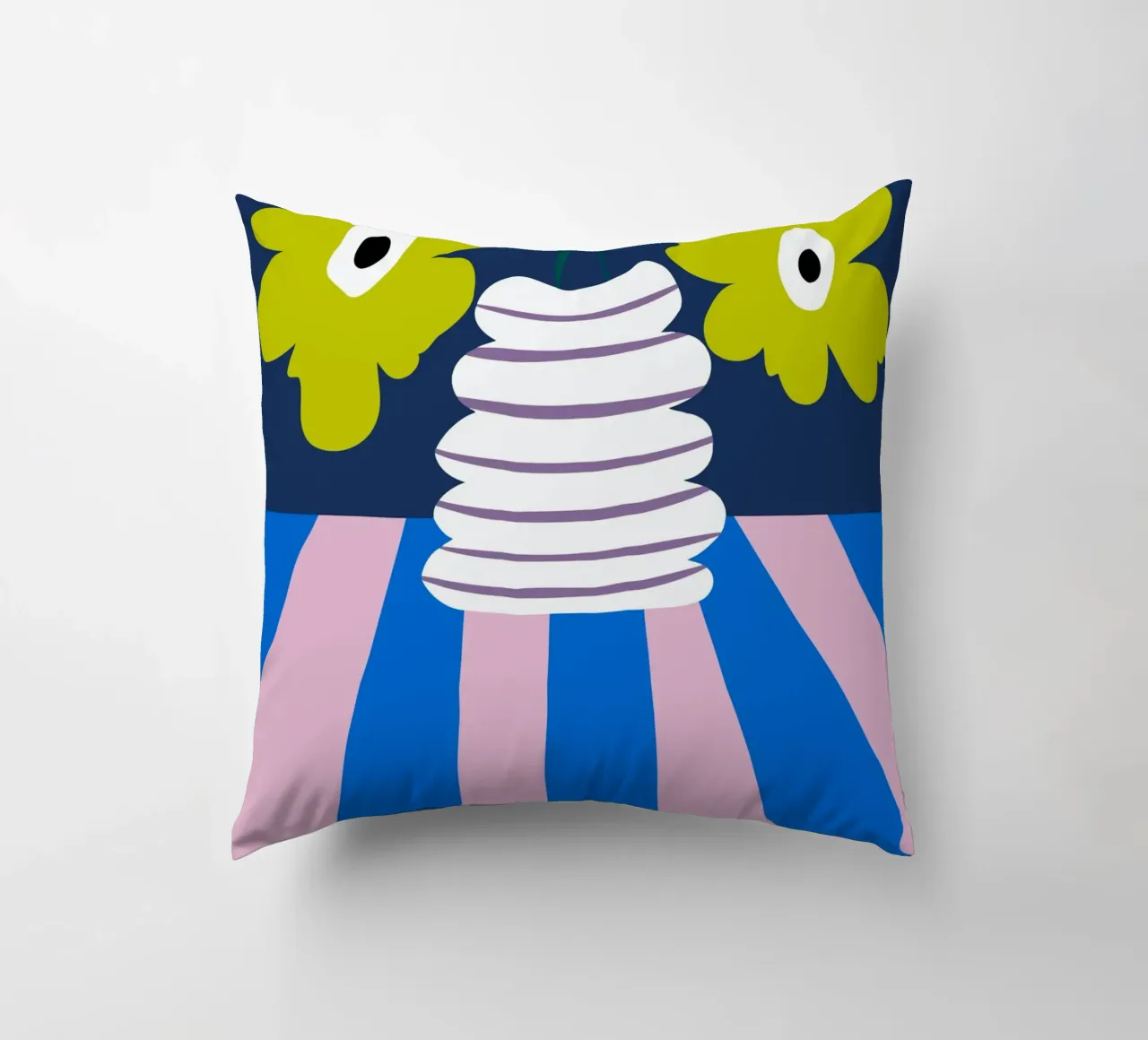 Argilla per l'esplosione dei colori cuscino da Miho Art Studio