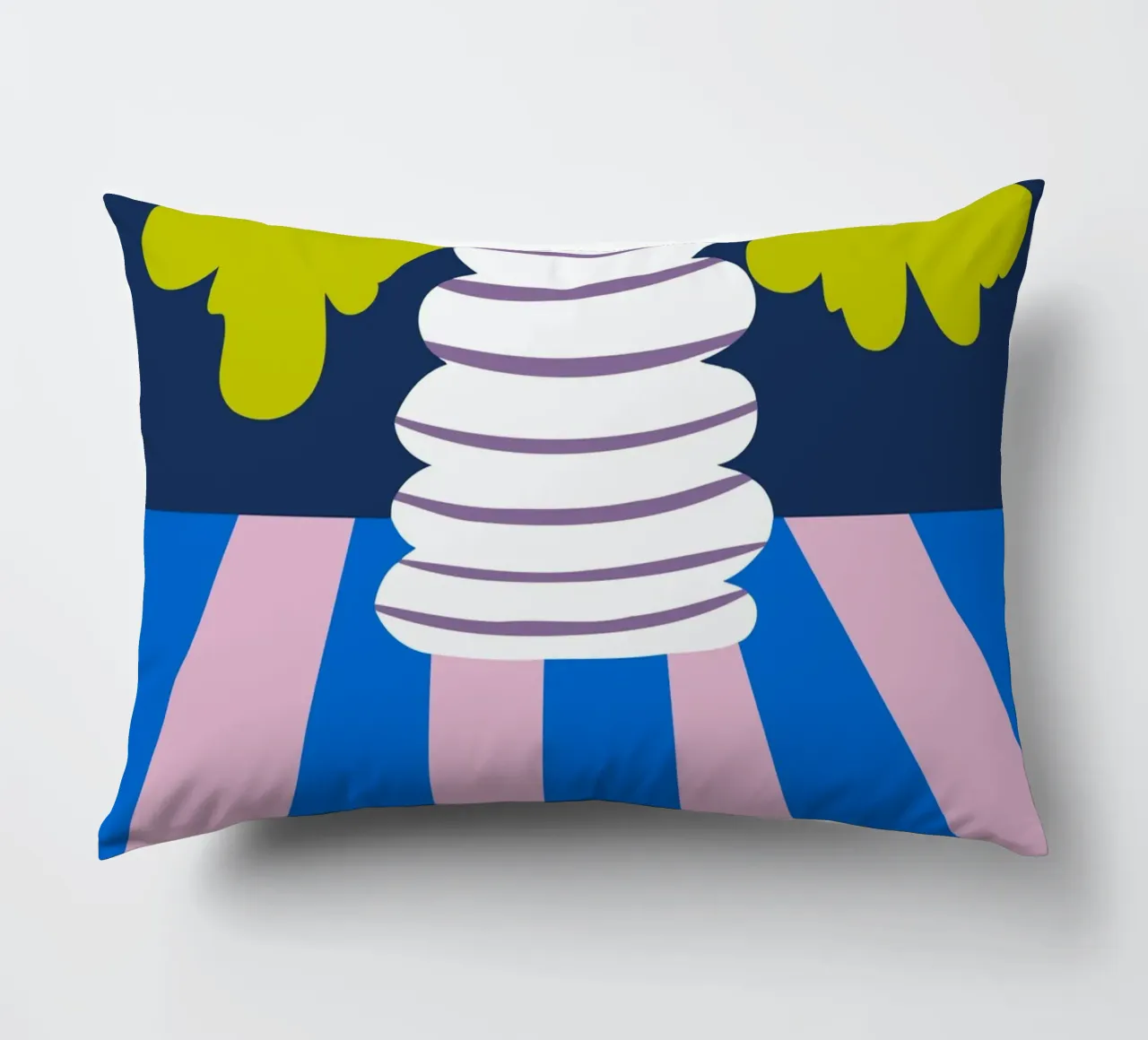 Argilla per l'esplosione dei colori cuscino da Miho Art Studio
