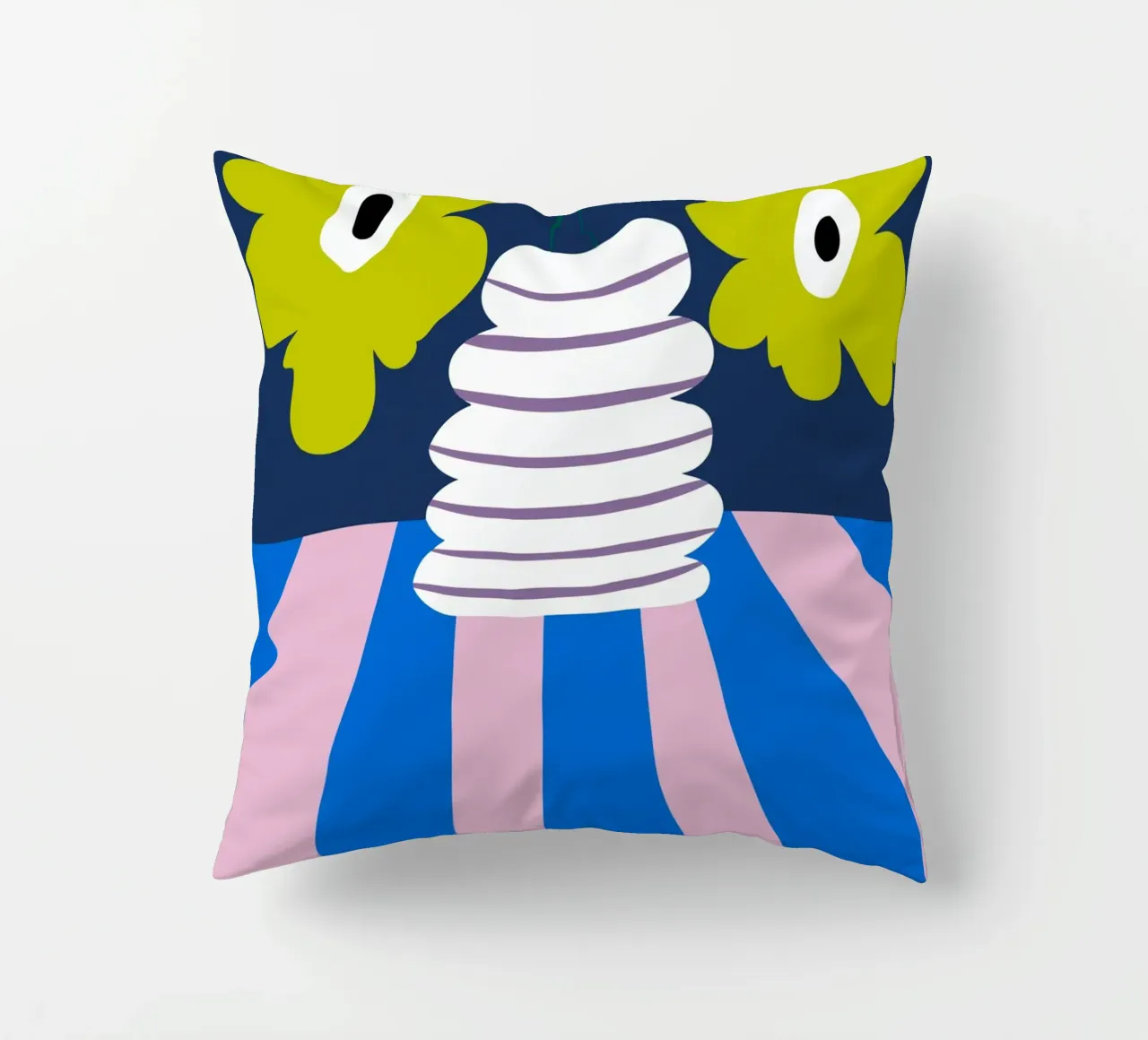Argilla per l'esplosione dei colori cuscino da Miho Art Studio