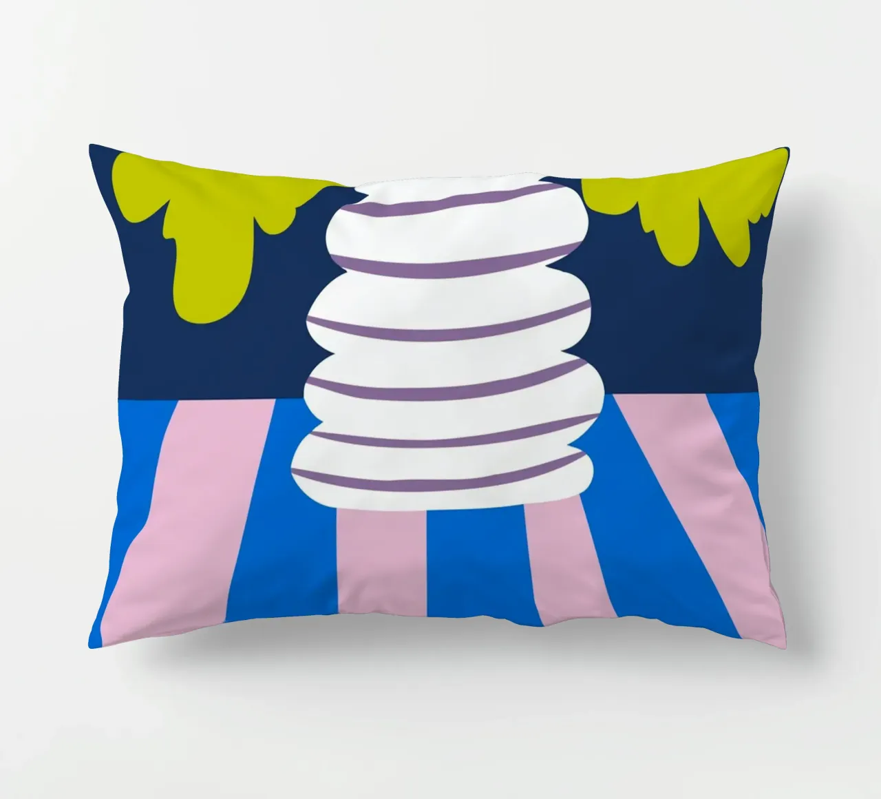 Argilla per l'esplosione dei colori cuscino da Miho Art Studio