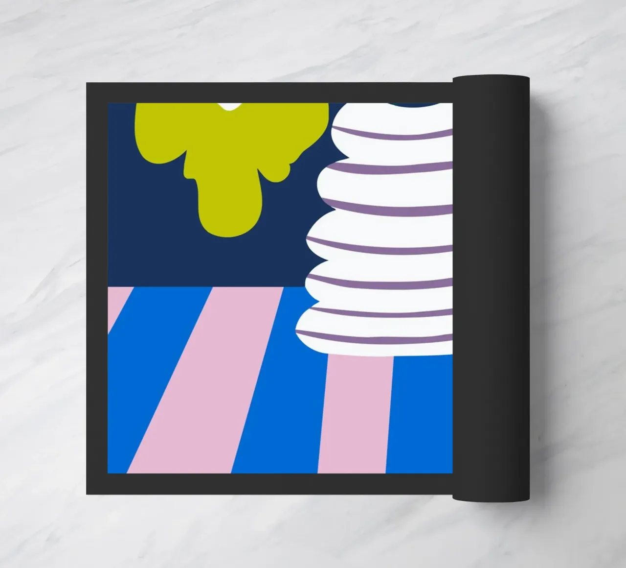 Argilla per l'esplosione dei colori zerbino da Miho Art Studio