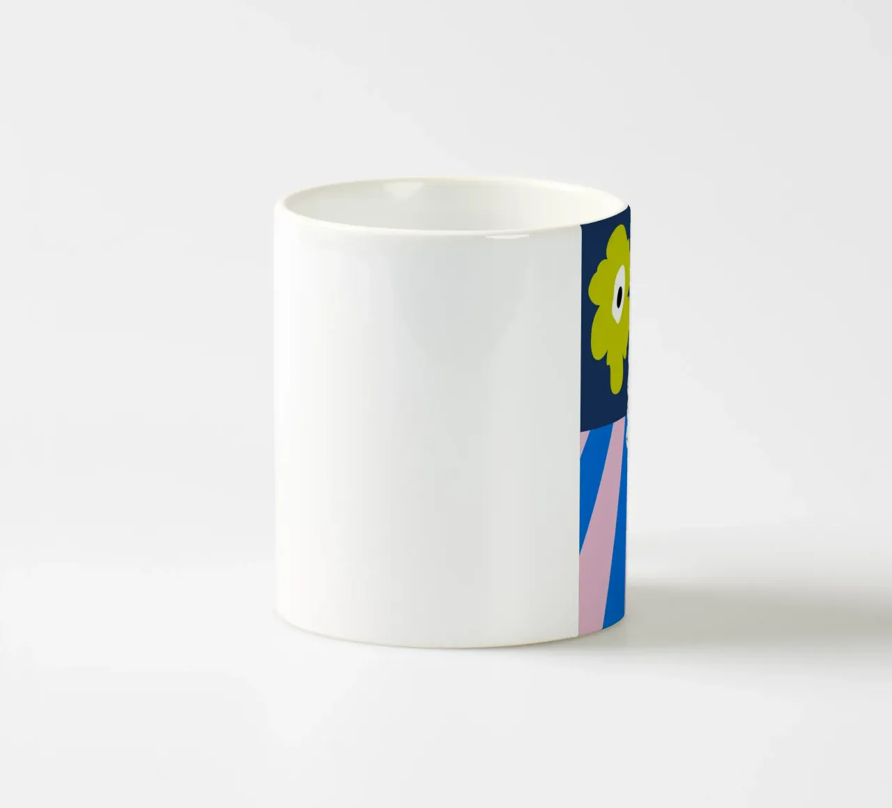 Argilla per l'esplosione dei colori tazza in ceramica da Miho Art Studio