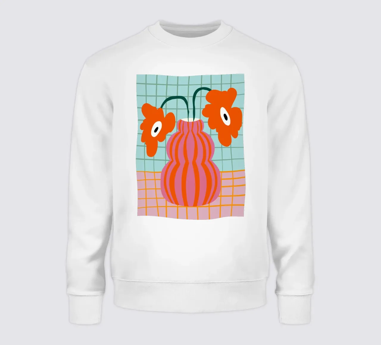 Fioriture colorate in argilla felpa da Miho Art Studio