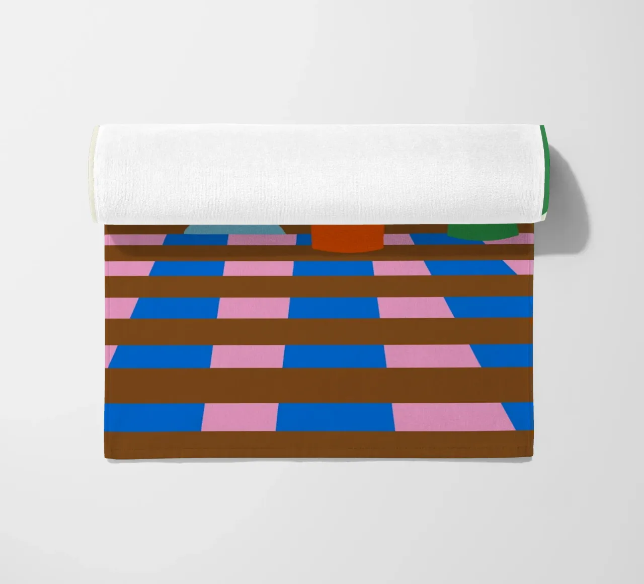 Vasi colorati telo mare da Miho Art Studio