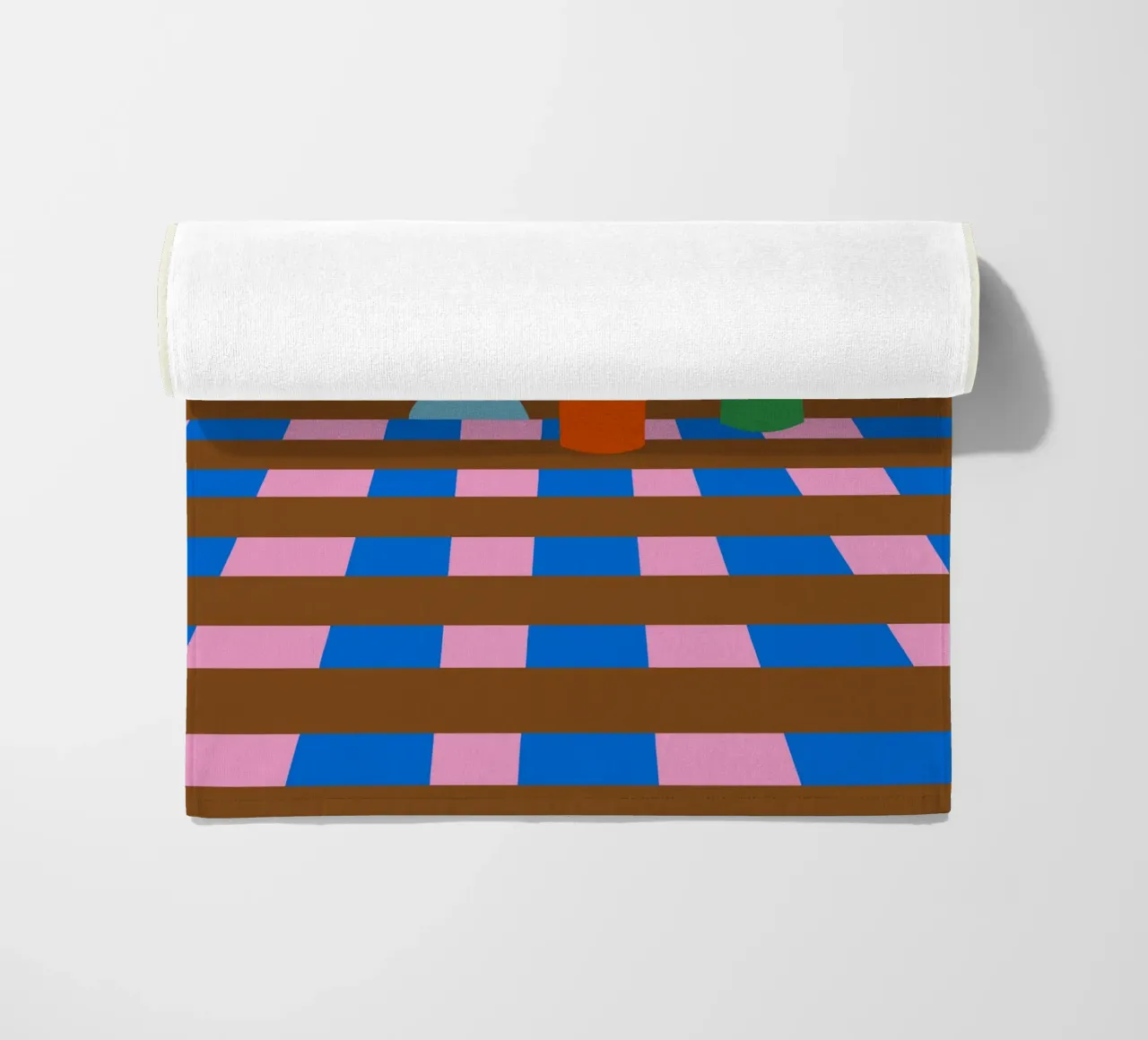 Vasi colorati telo mare da Miho Art Studio