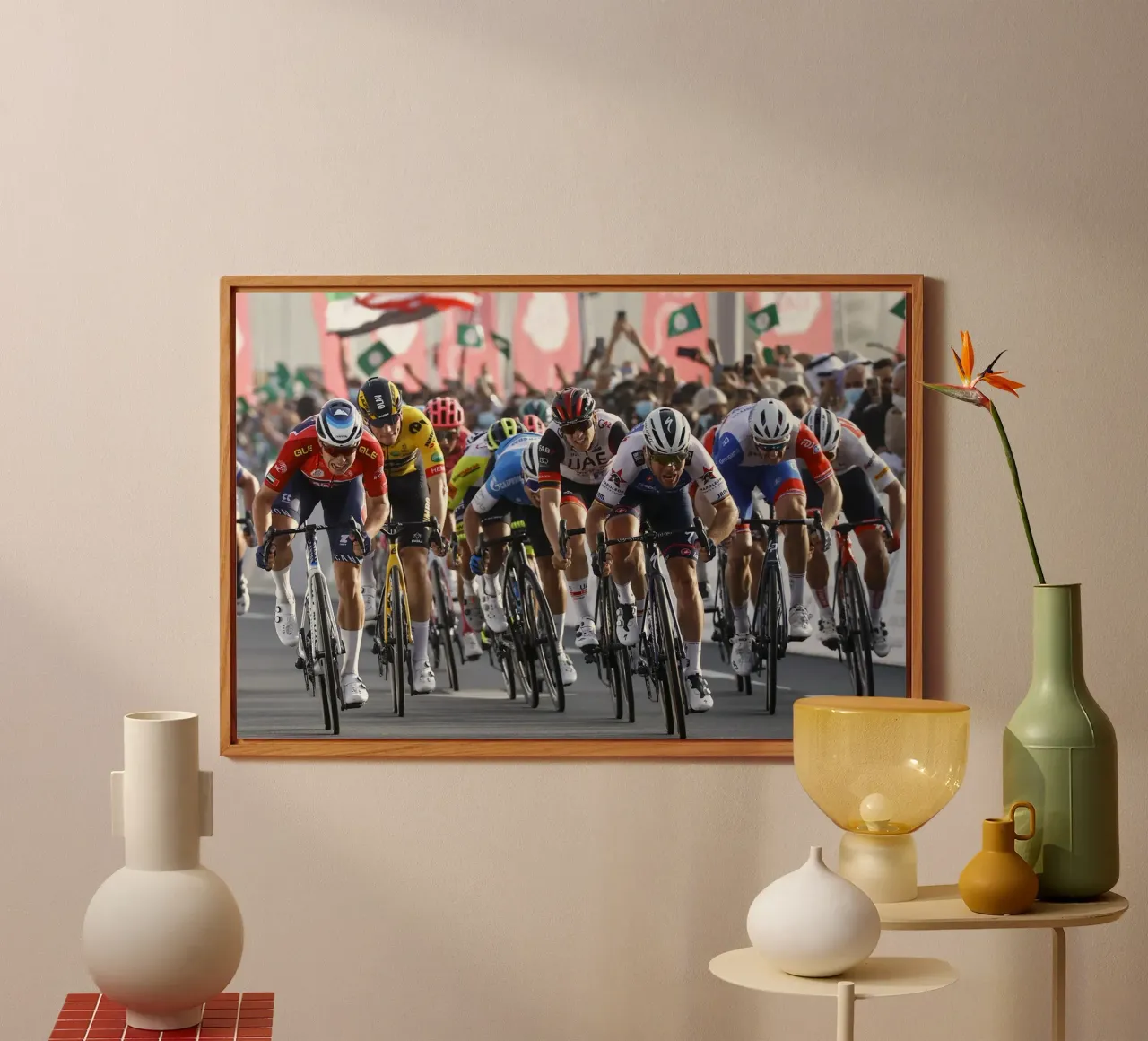 Mark Cavendish Ultimo Sprint Tdf 2021 alluminio dibond da Goodshops