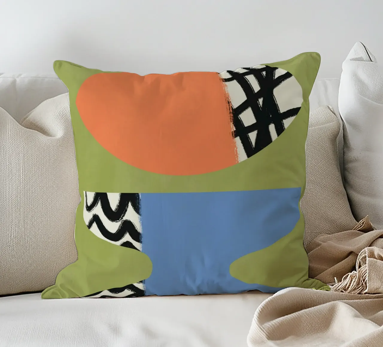 Blocco colore 07 cuscino da Little Dean