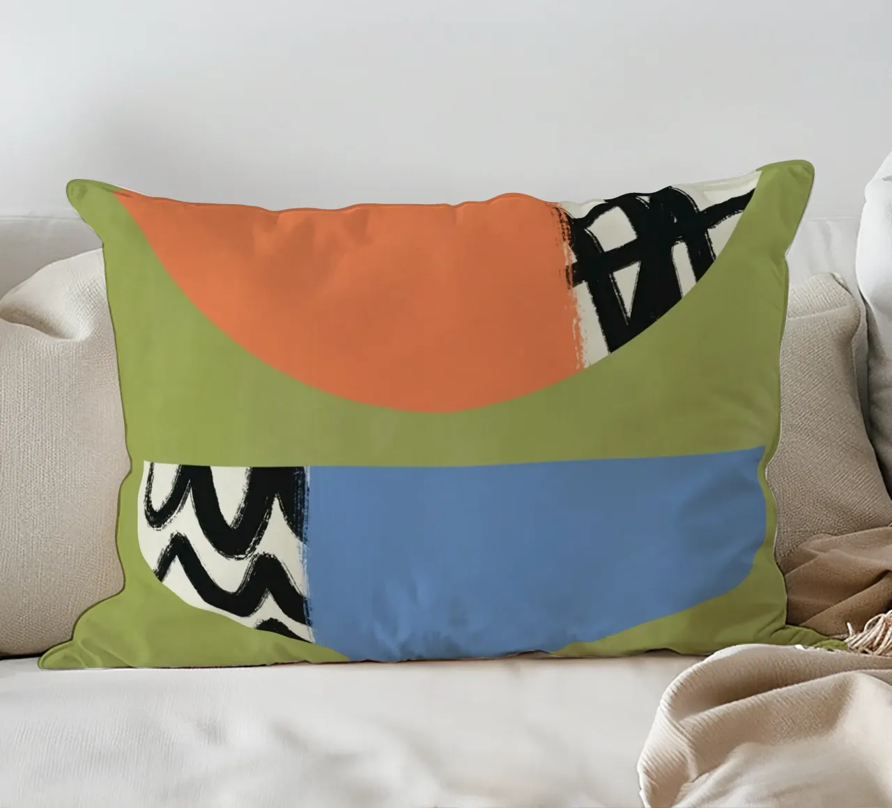 Blocco colore 07 cuscino da Little Dean