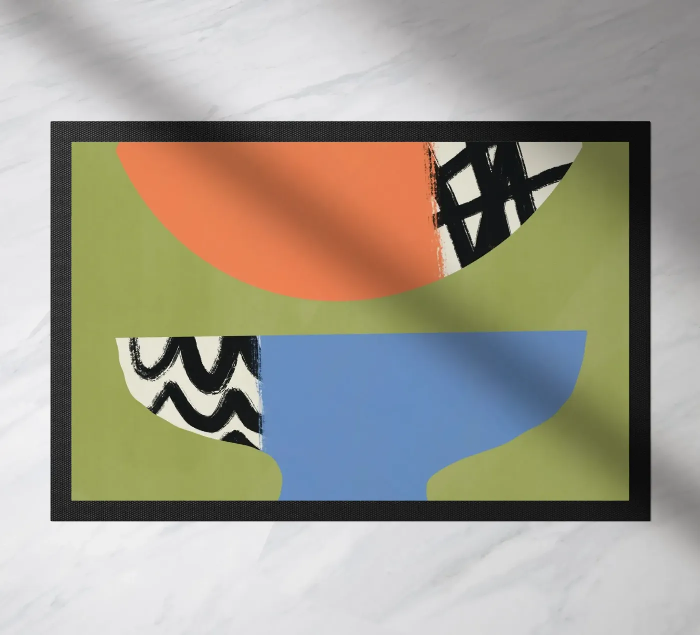 Colour block 07 zerbino da Little Dean