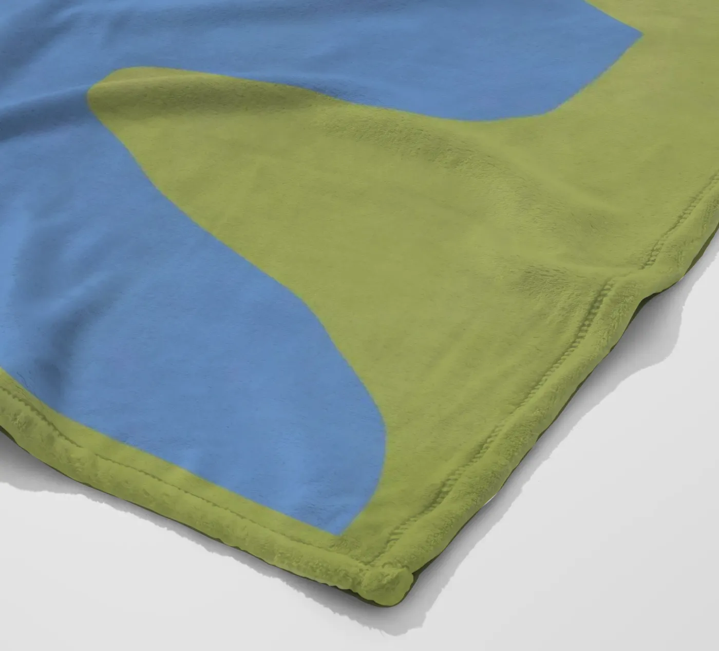 Colour block 07 Fleecedecke von Little Dean