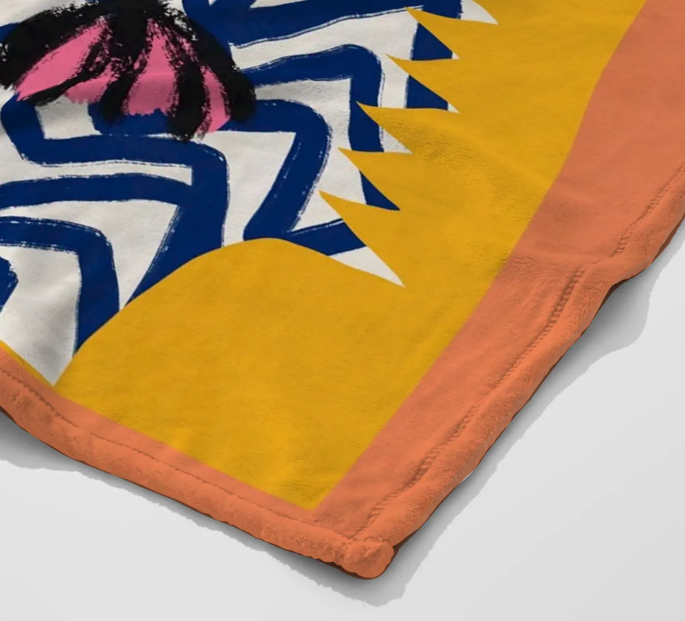 Patterned vase Fleecedecke von Little Dean