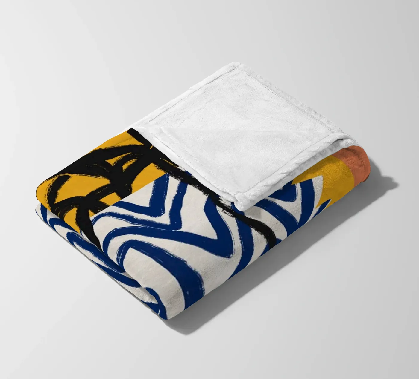 Patterned vase Fleecedecke von Little Dean