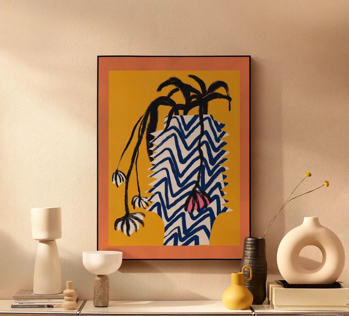 Patterned vase forex plate by Little Dean