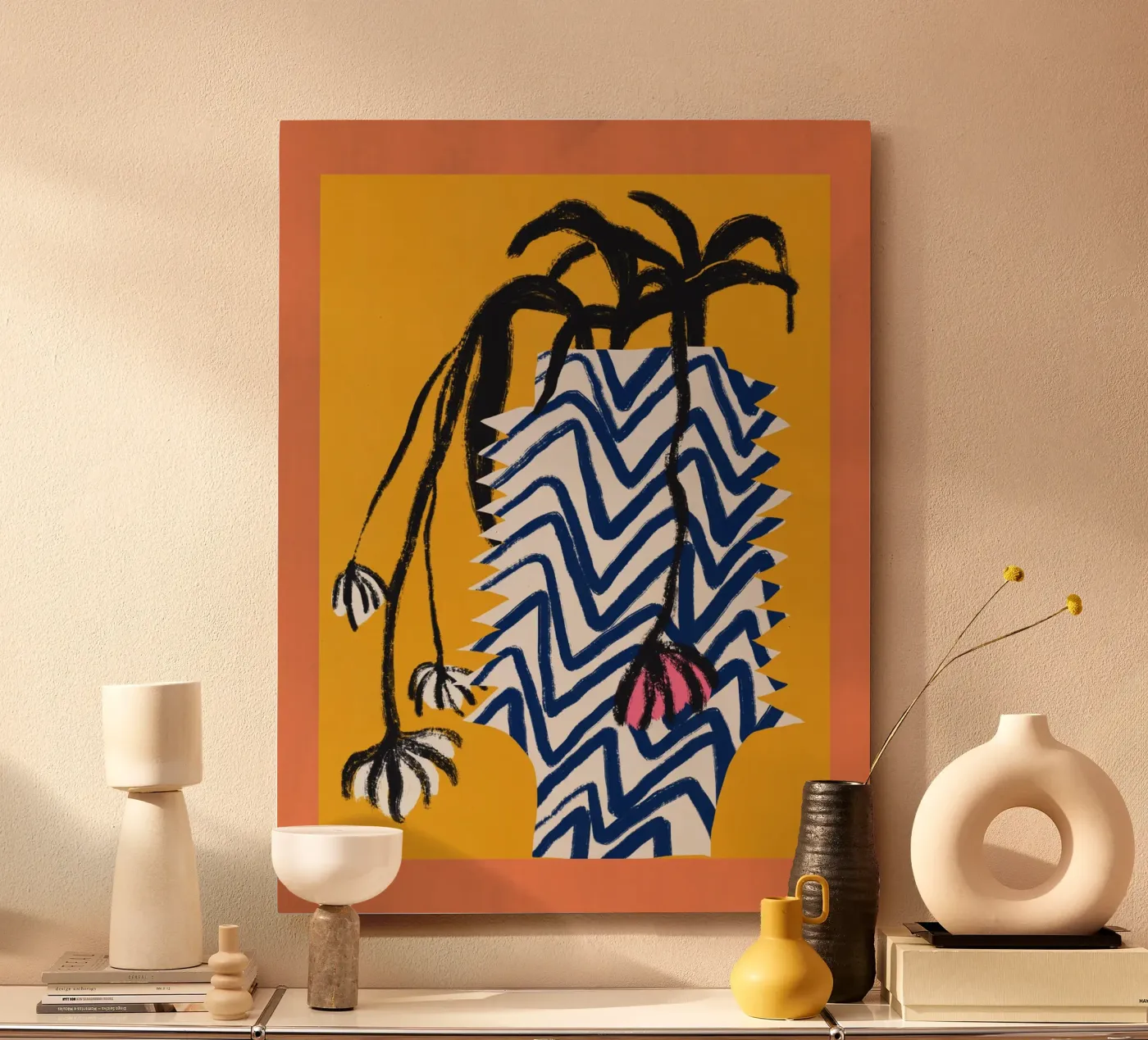 Patterned vase forex plate by Little Dean