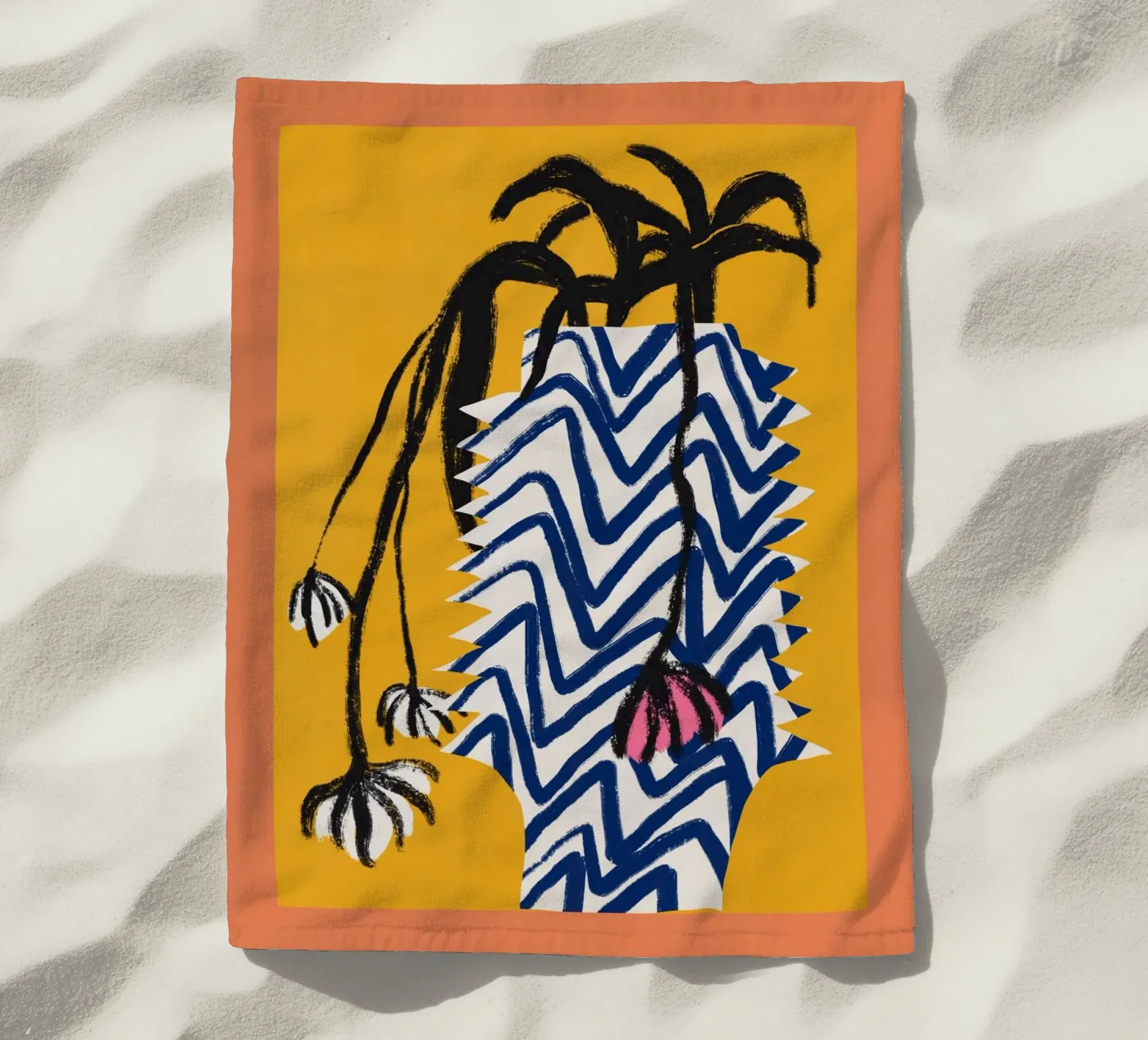 Patterned vase telo mare da Little Dean