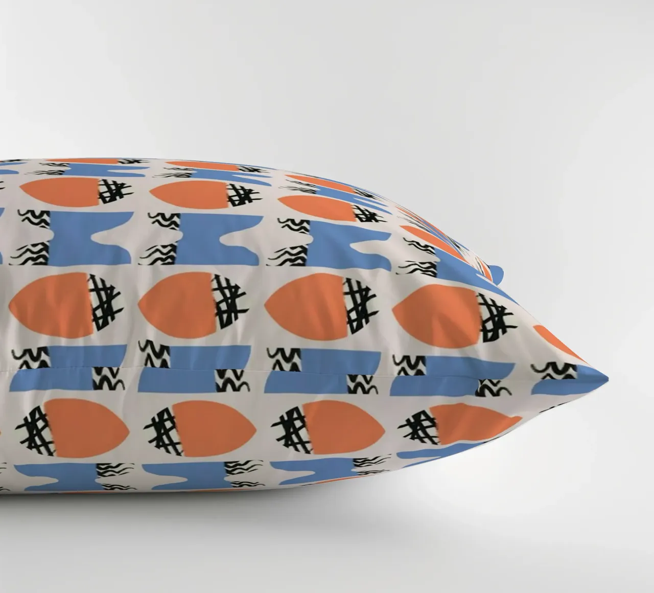 Repetitive pattern decorative cushion by Little Dean