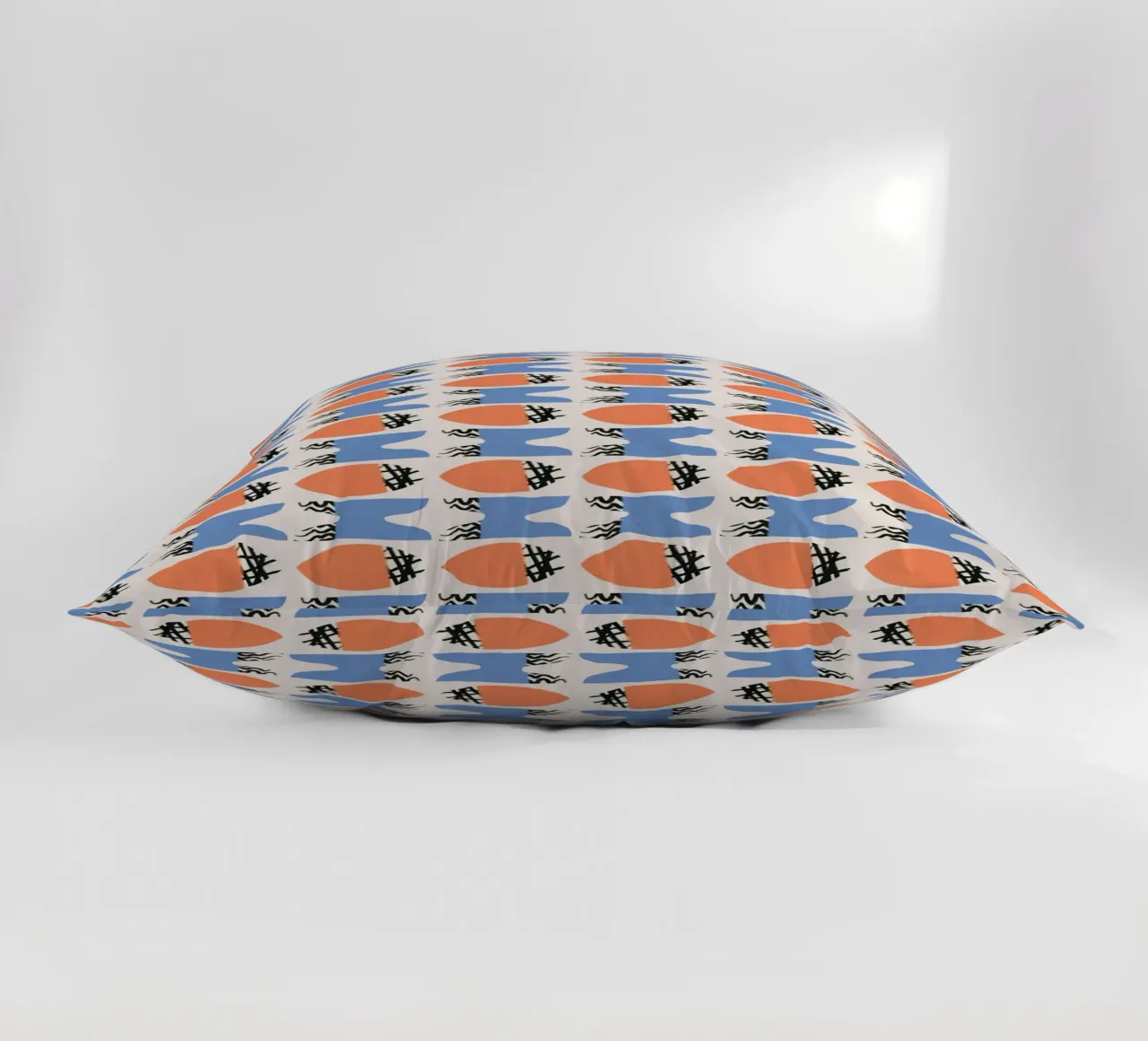 Repetitive pattern decorative cushion by Little Dean