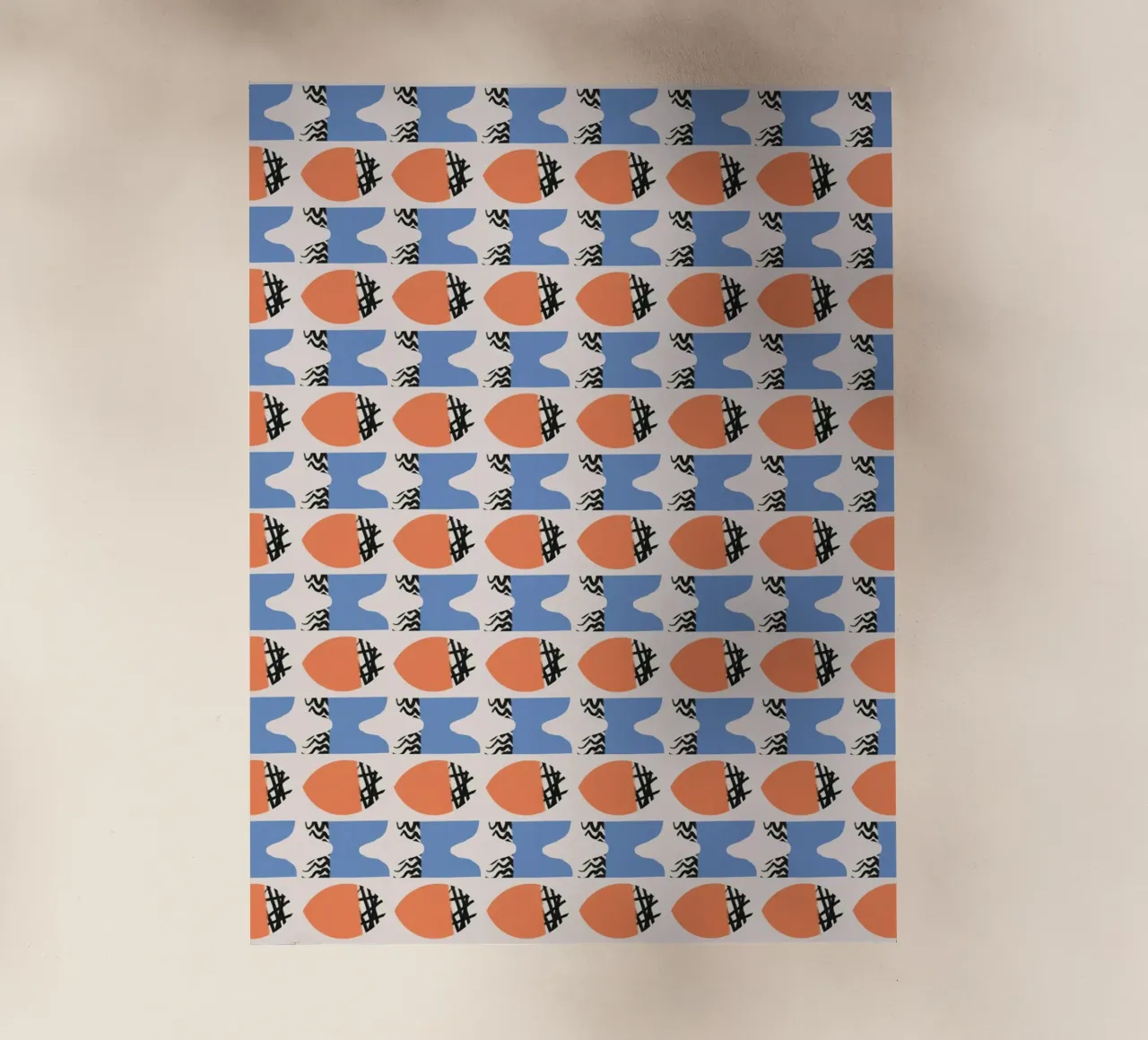 Schema ripetitivo pellicola backlit da Little Dean