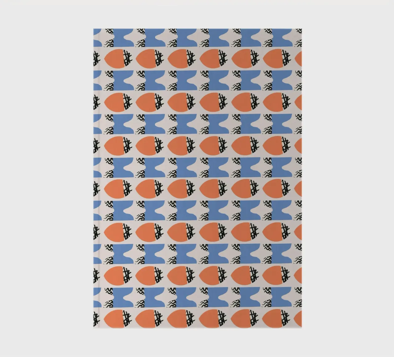 Repetitive pattern notebook by Little Dean