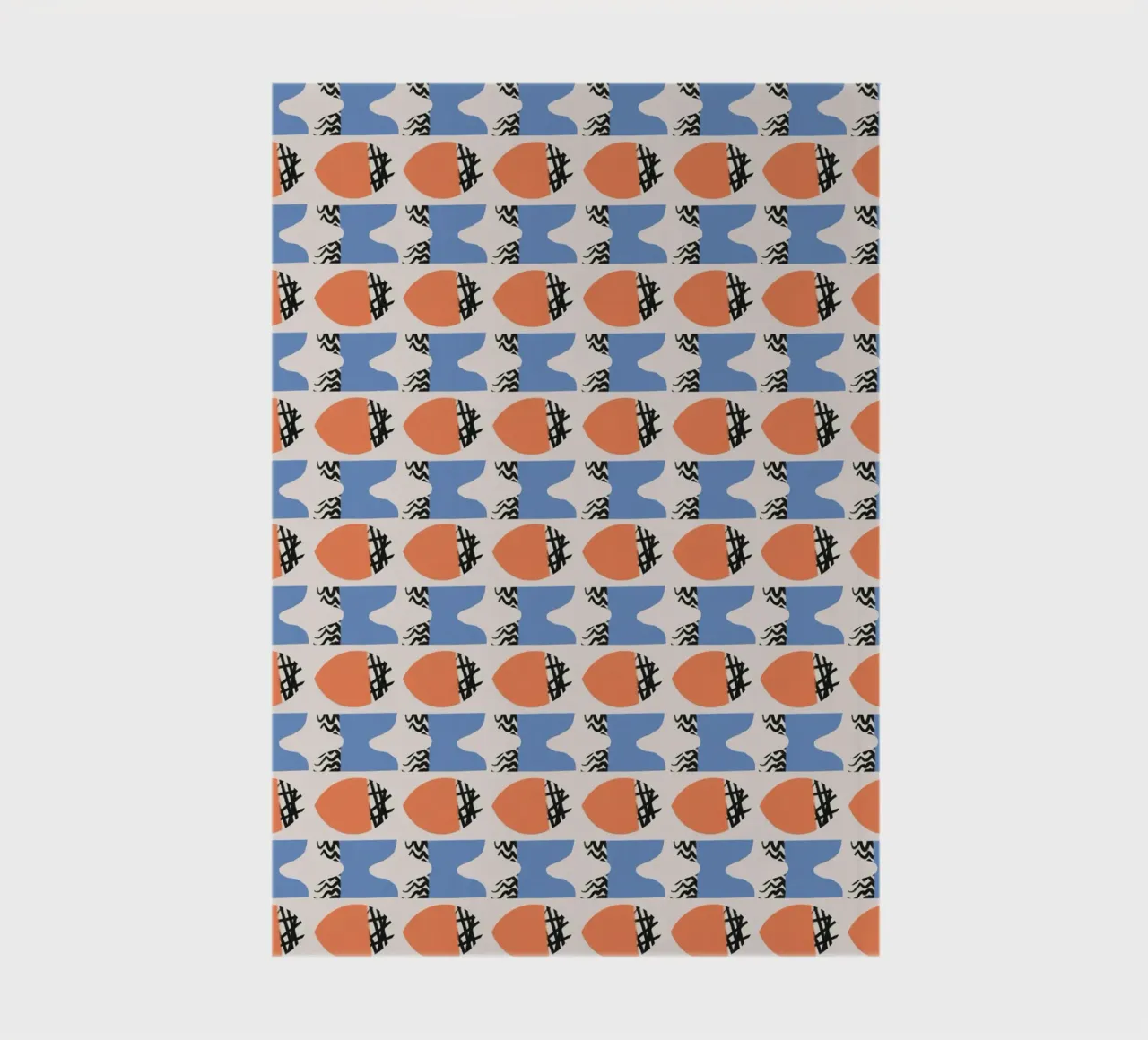 Repetitive pattern notebook by Little Dean