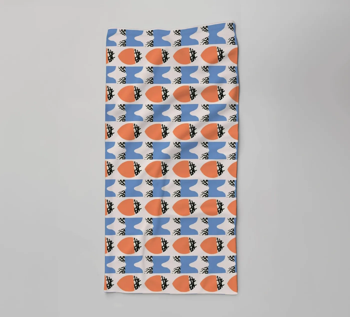 Repetitive pattern Handtuch von Little Dean
