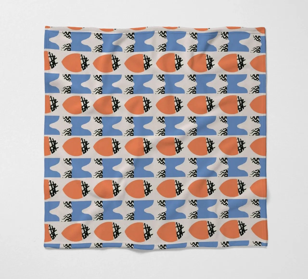 Repetitive pattern Fleecedecke von Little Dean