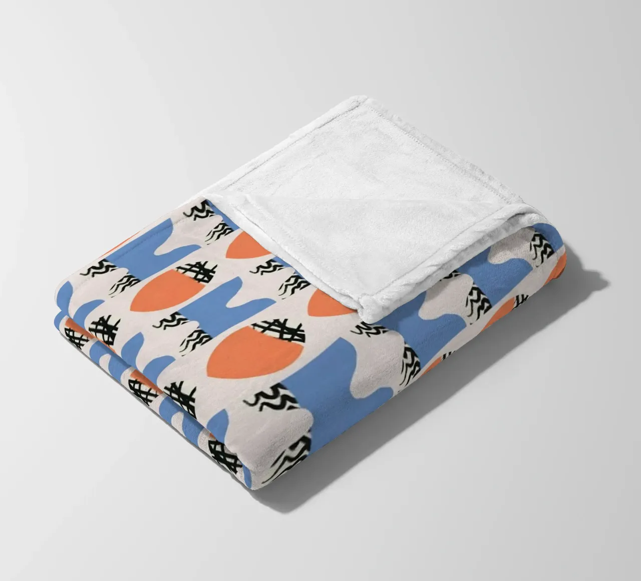 Repetitive pattern Fleecedecke von Little Dean