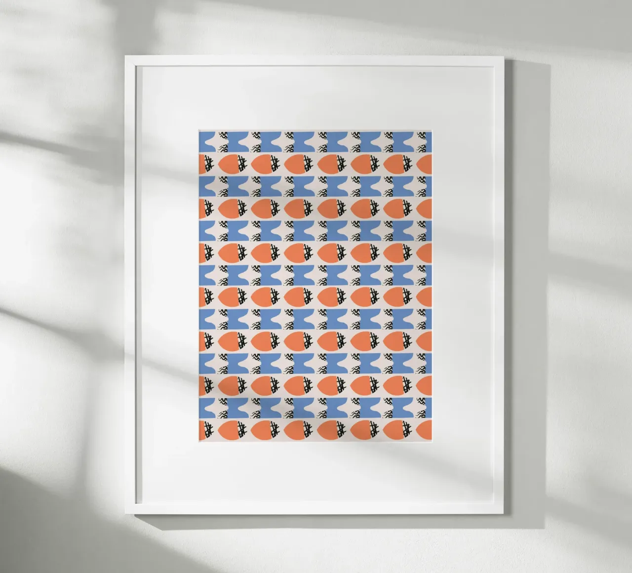 Repetitive pattern poster by Little Dean
