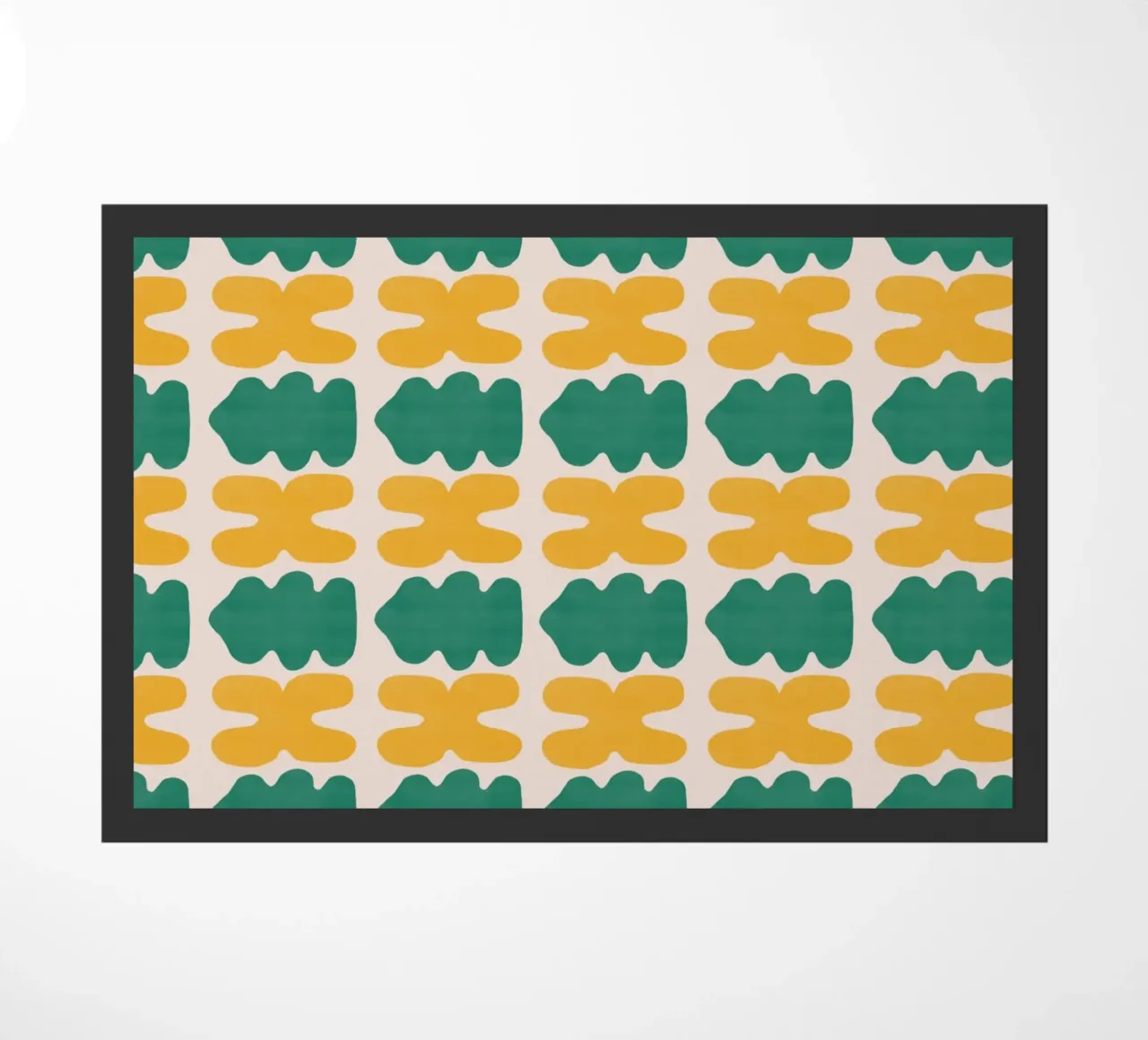 Repetitive pattern 02 doormat by Little Dean