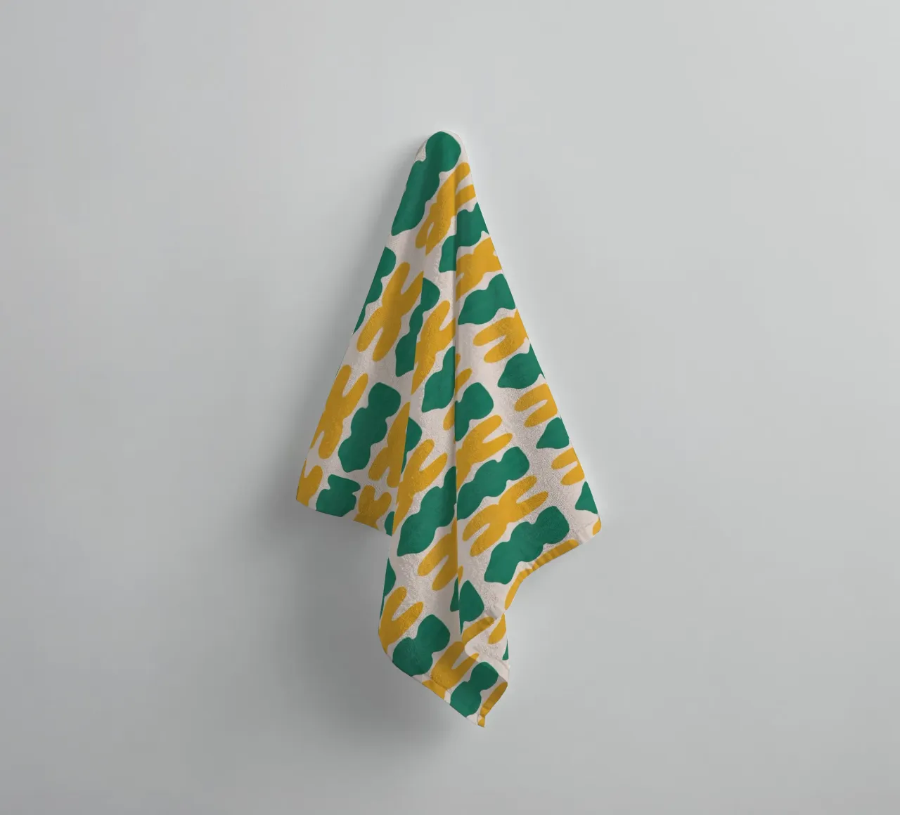 Repetitive pattern 02 towel by Little Dean